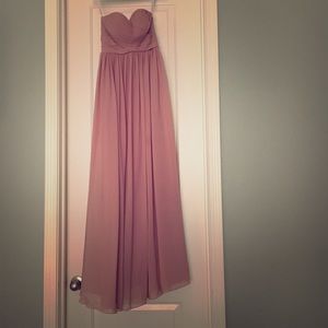 Rose pink formal/bridesmaid dress